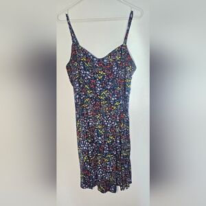 Old Navy Fit & Flare Printed Cami Dress - XL